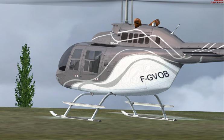 FSX Bell 206 (F-GVOB