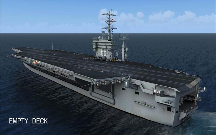 FSX Acceleration USS Nimitz and USS Eisenhower, v2.0.