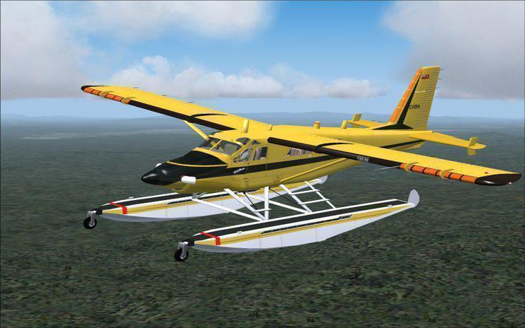 FSX De Havilland DHC2 - MkIII Turbo Beaver Amphibian