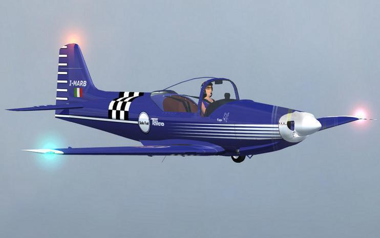 FSX Aeromere F.8L Falco III - Stelio Frati