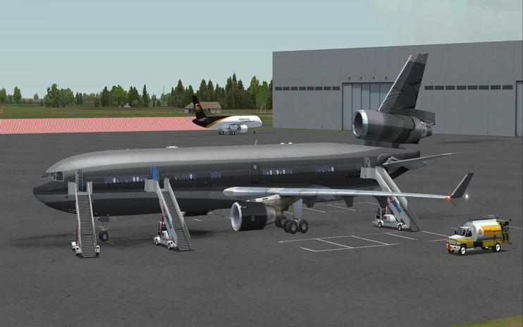 FSX Private "Stealth" Livery MD-11