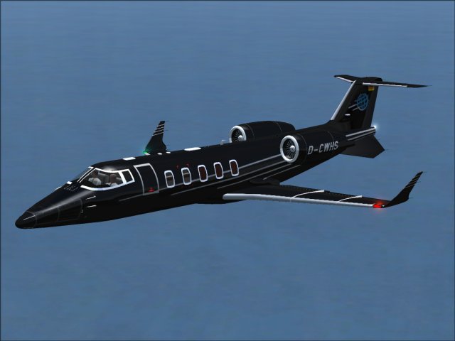 FSX Bombardier Learjet 60 (D-CWHS