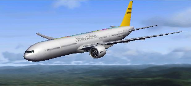FSX Wiley Airlines Boeing 777-300ER Package