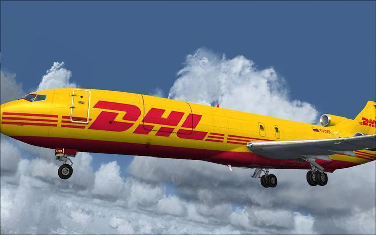 FSX DHL Express Boeing 727-200F