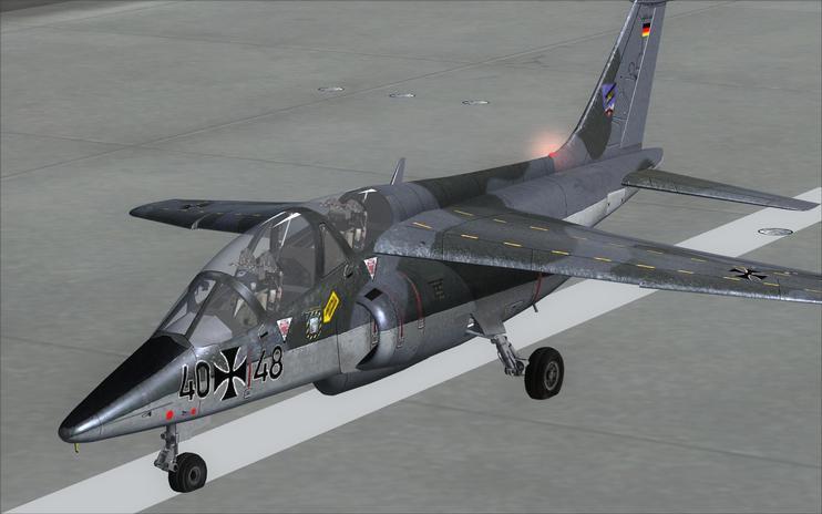 FSX German Air Force Alphajet