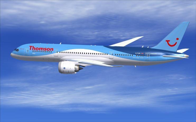 FS2004 Thomson Boeing 787-8