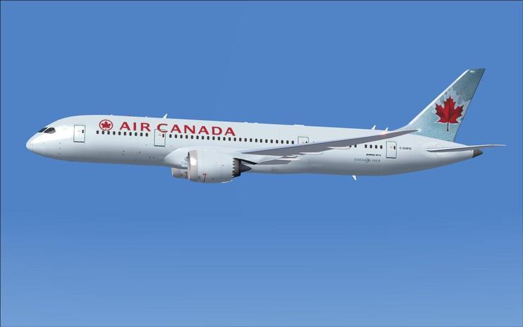 FS2004 Air Canada Boeing 787-8