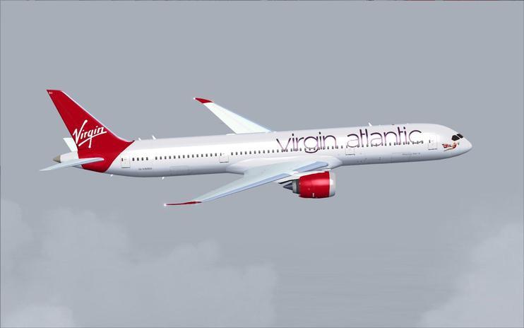 FS2004 Virgin Atlantic Boeing 787-9