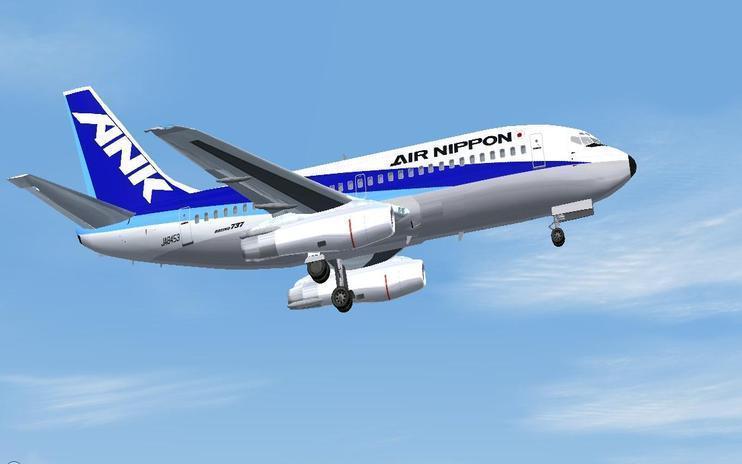 FS2004 Air Nippon Boeing 737-281 ADV