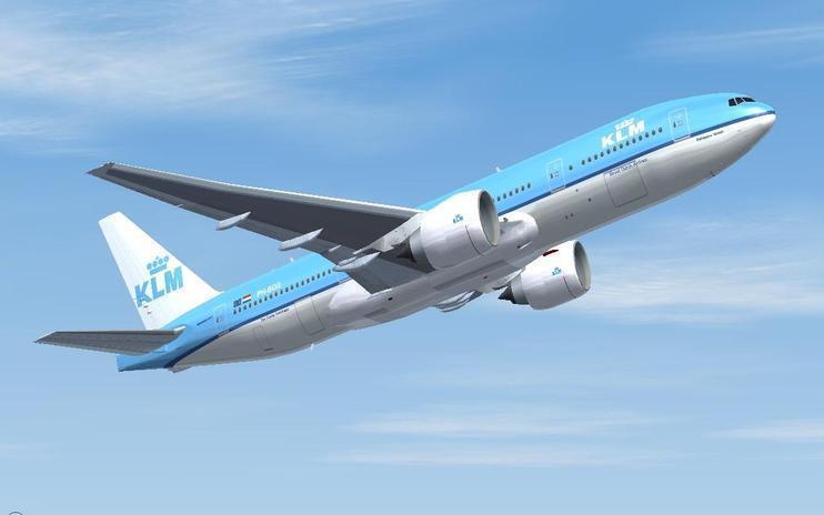 FS2004 KLM Boeing 777-200ER