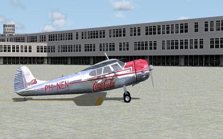 FS2004 Coca-Cola Cessna 195