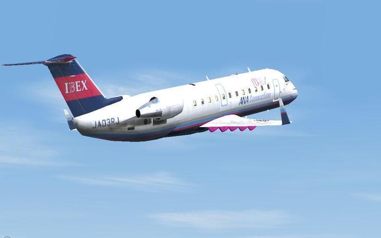 FS2004 IBEX Airlines Bombardier CRJ-200