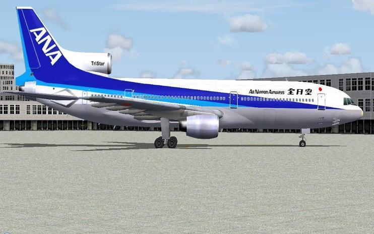 FS2004 All Nippon Airways (ANA) Lockheed L-1011-385-1
