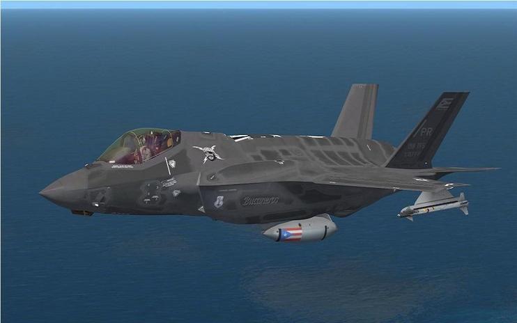 FSX Puerto Rico ANG F-35A 198th TFS