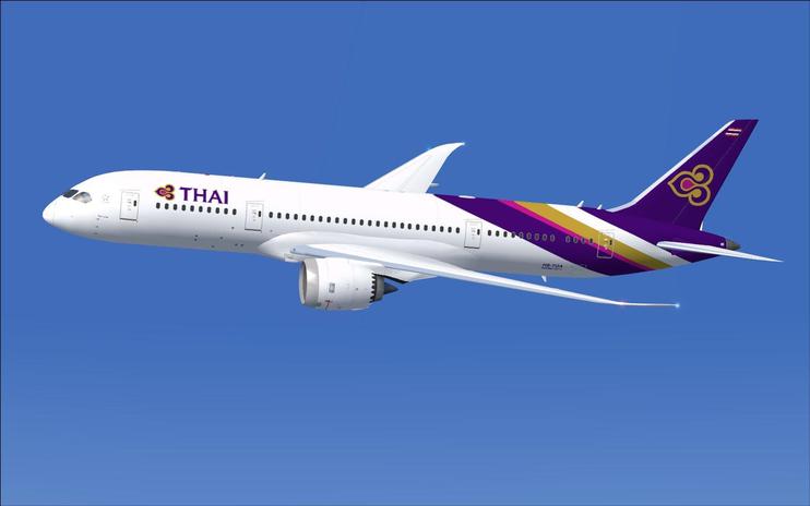 FSX Thai Boeing 787-8