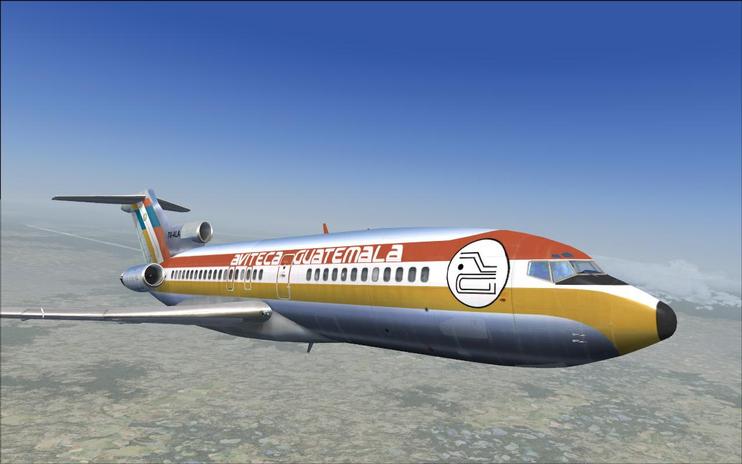 FSX Aviateca Boeing 727-100