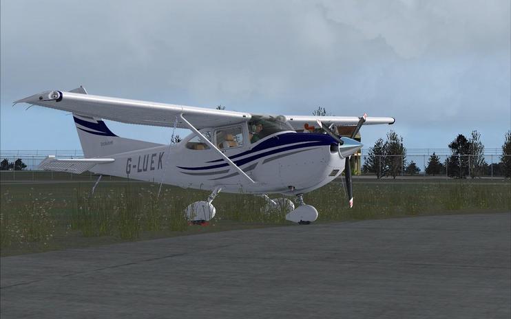 FSX Cessna 182T Skylane G-LUEK
