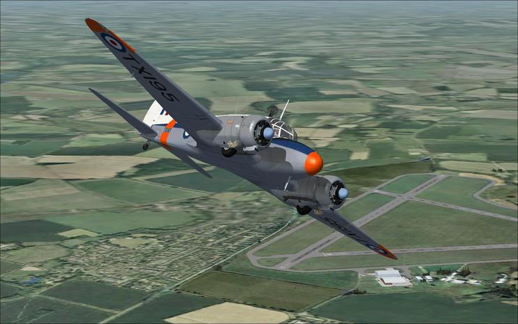 FSX RAF Avro Anson C19 TX195