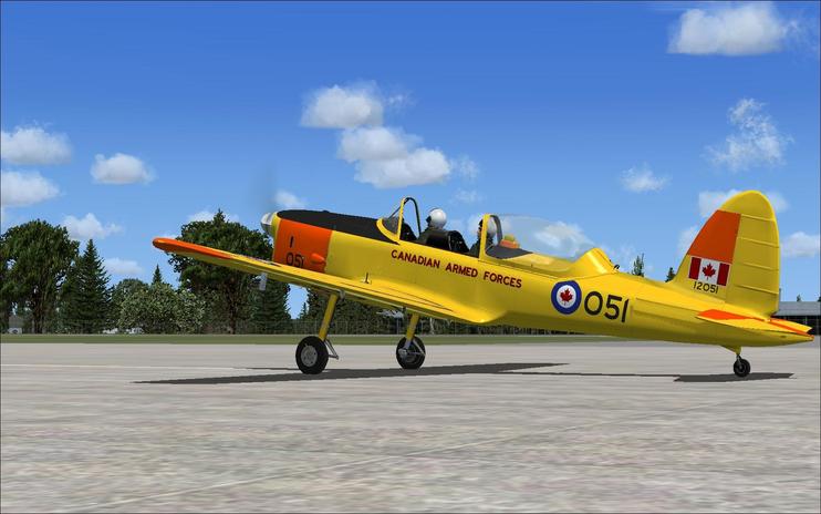 FSX Canadian de Havilland Chipmunk