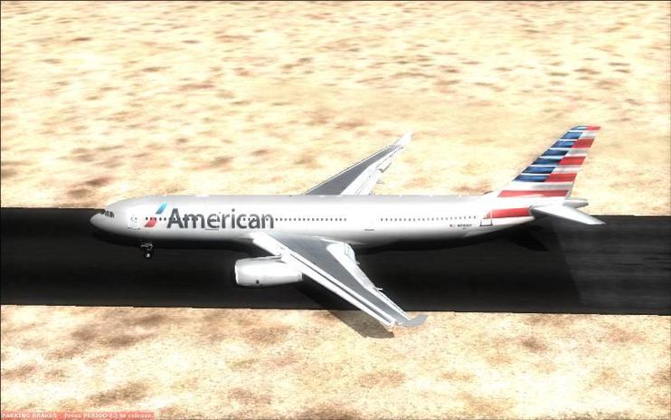 FS2004 American Airlines Airbus A330-200