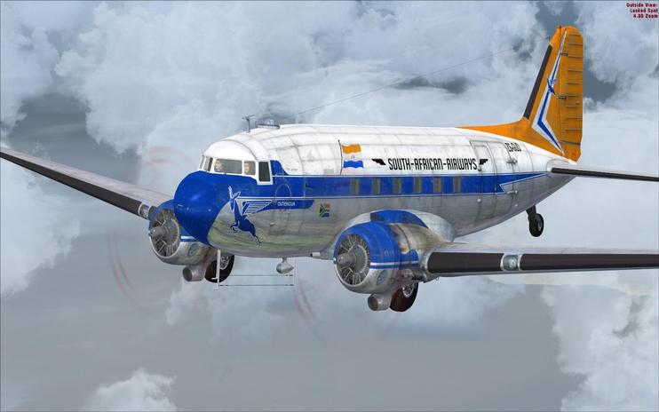 FSX South Africa Douglas C-47 Skytrain