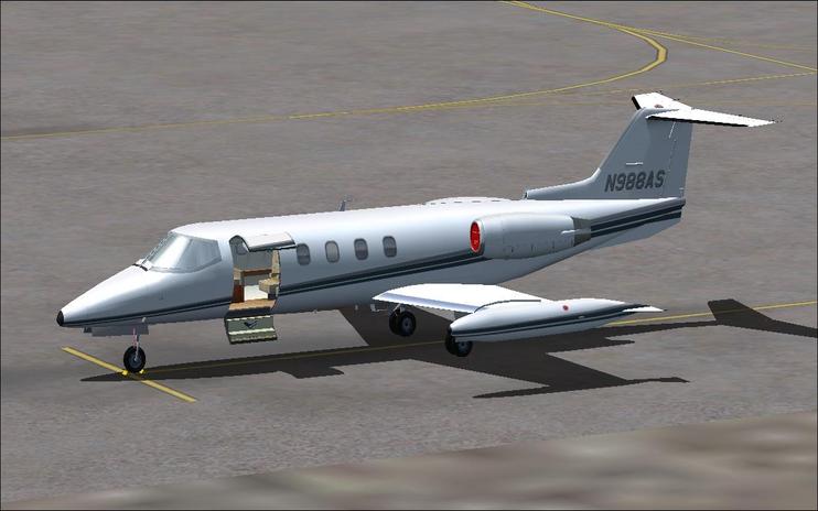 FSX Learjet 25 Updated Package