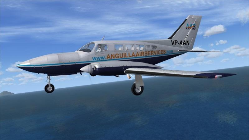 FSX Anguilla Air Services Cessna 402