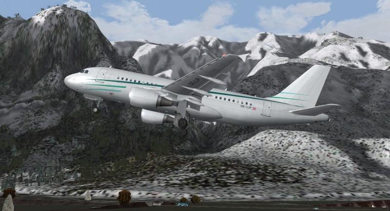 FS2004 Tyrolean Jet Service Airbus A319-115