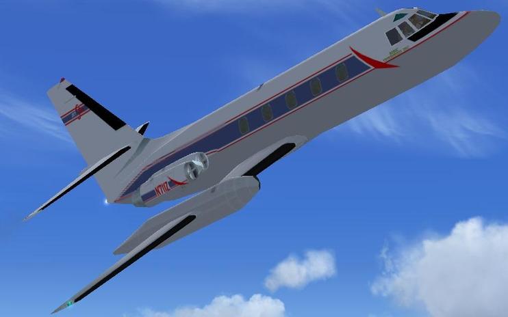 FSX Lockheed Jetstar I Updated Package