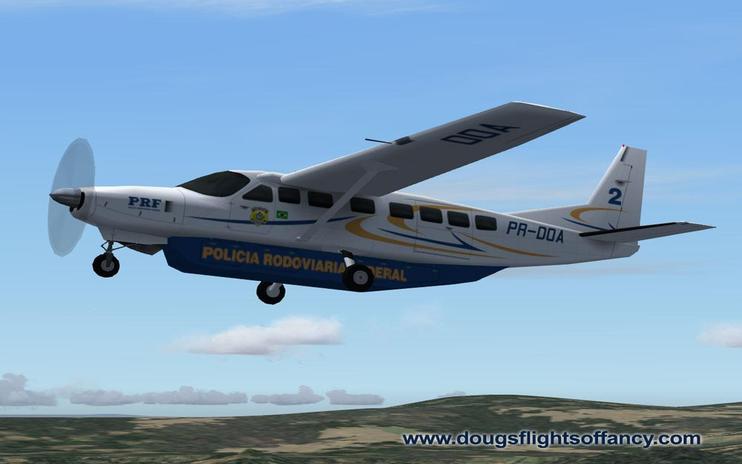 FS2004 Brazil Highway Patrol Cessna 208B