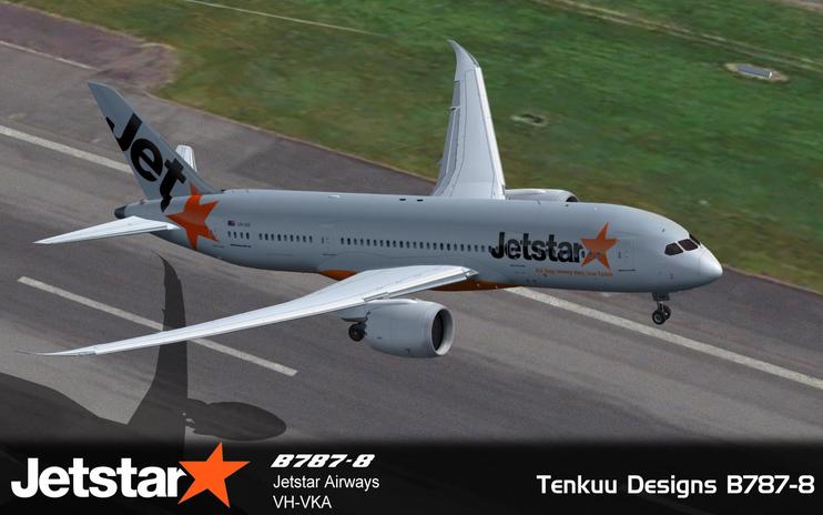 FSX Jetstar Airways Boeing 787-8
