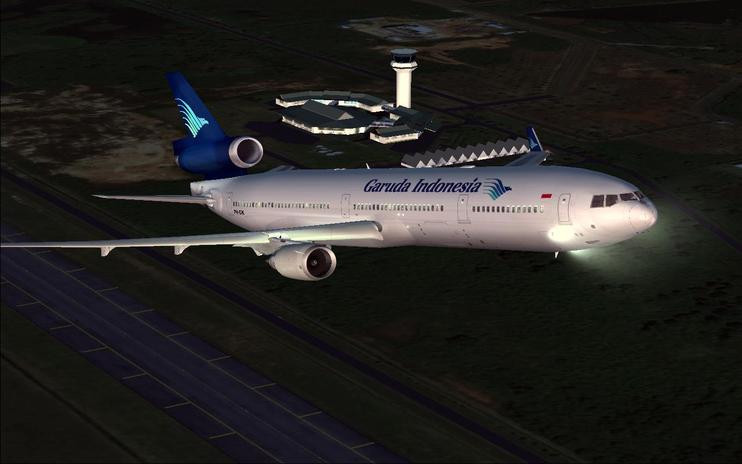 FSX Garuda Indonesia McDonnell Douglas MD-11