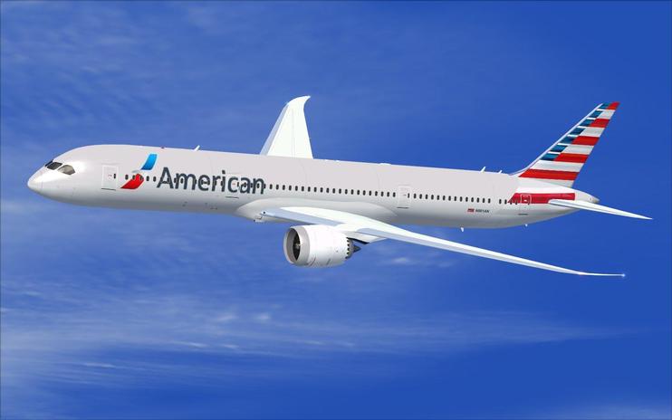 FSX American Airlines Boeing 787-9