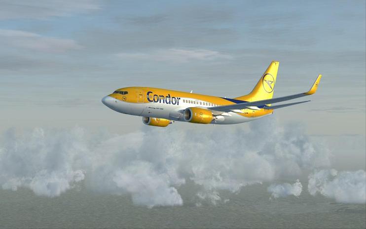 FSX Condor "Flugdienst" Boeing 737-700 NGX