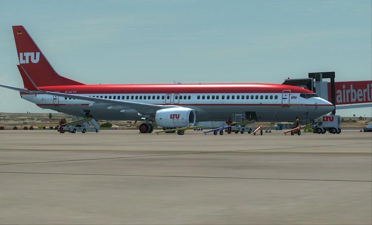 FSX LTU Airlines Boeing 737-800WL