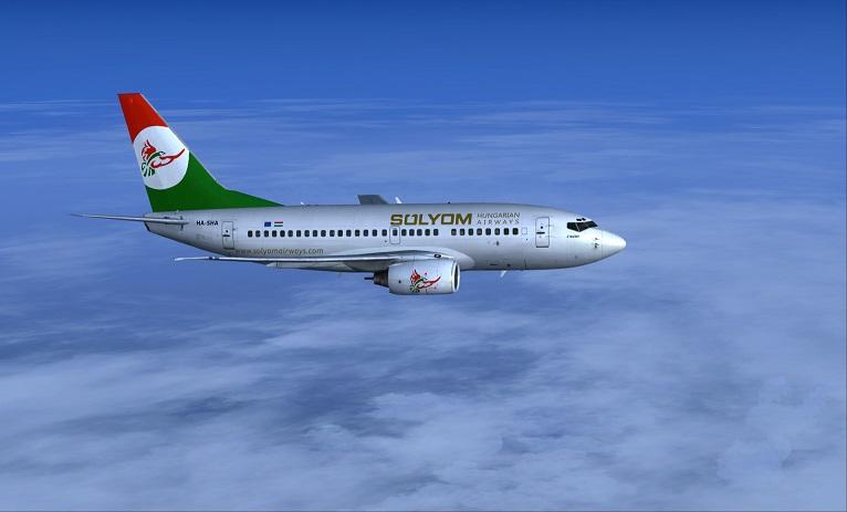 FSX New Solyom Airways Boeing 737-500