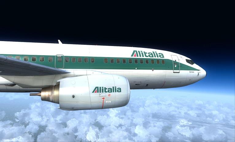 FSX Alitalia Boeing 737-700