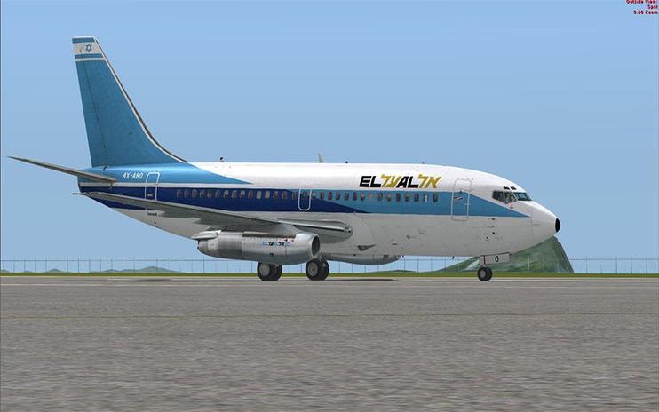 FSX El Al Boeing 737-200ADV
