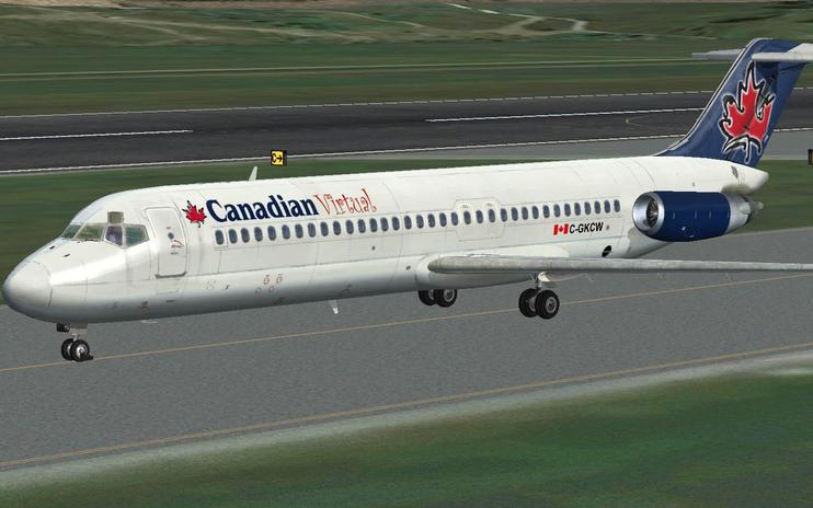 FSX Canadian Virtual Douglas DC-9