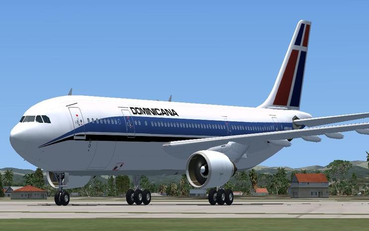 FSX Dominicana de Aviacion Airbus A300