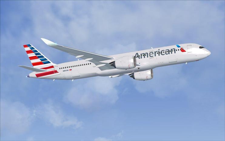 FSX American Airlines Airbus A350-800