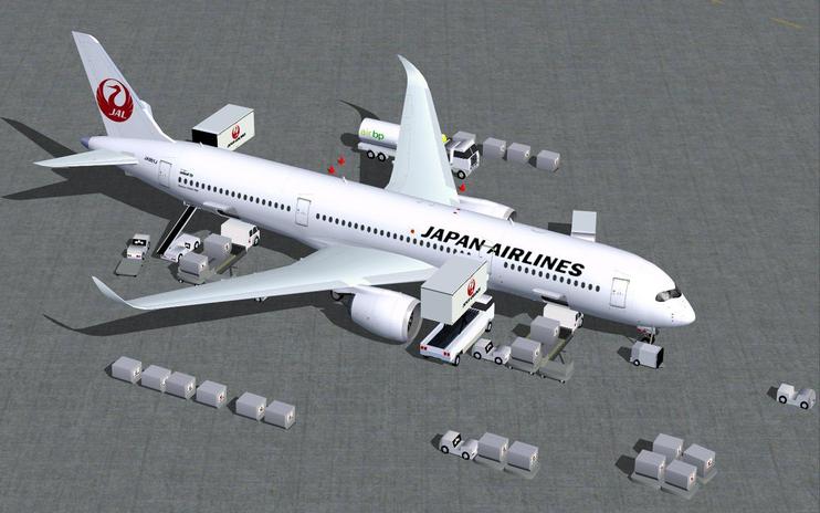 FSX Japan Airlines Airbus A350-900