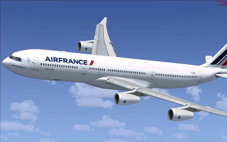FSX Air France Airbus A340-300
