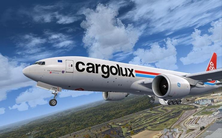 FSX Cargolux Boeing 777-F