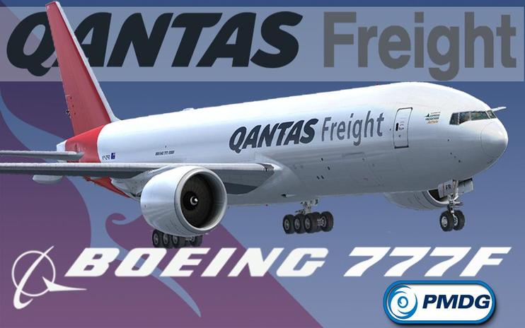 FSX Qantas Freight Boeing 777