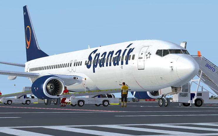 FSX Spanair Boeing 737-800