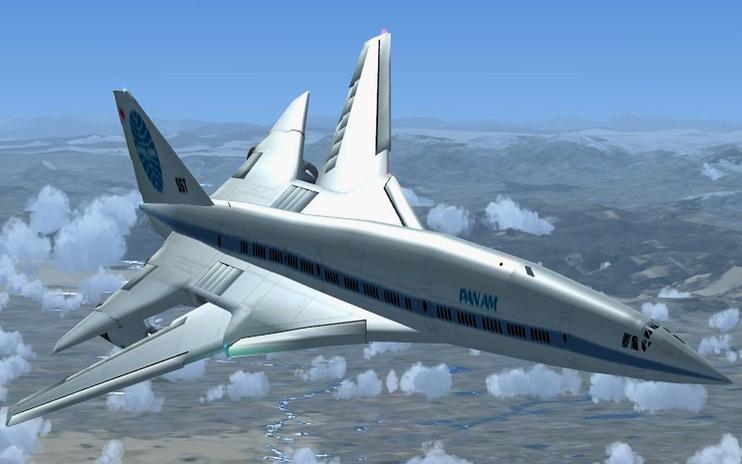 FSX Boeing 2707 SST Updated