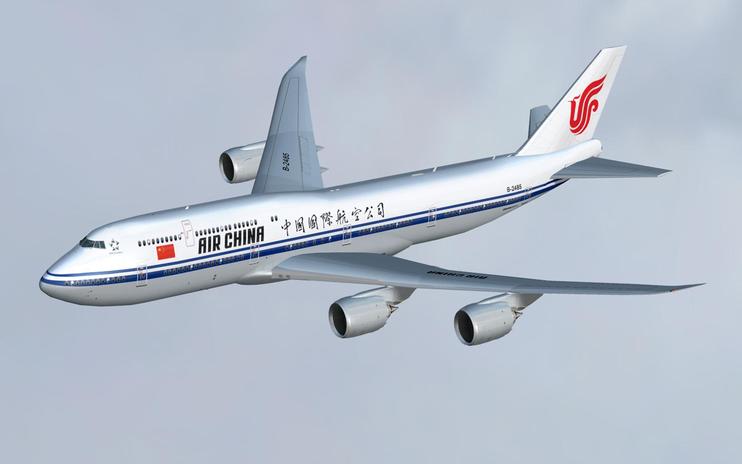 FS2004/FSX Air China Boeing 747-8i