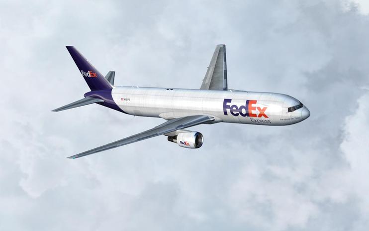 FS2004/FSX Fedex Boeing 767-316ER/F