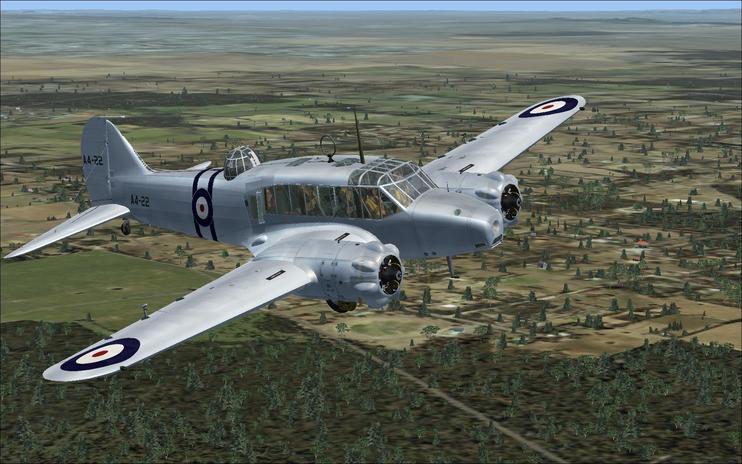 FSX RAAF Avro Anson MK1